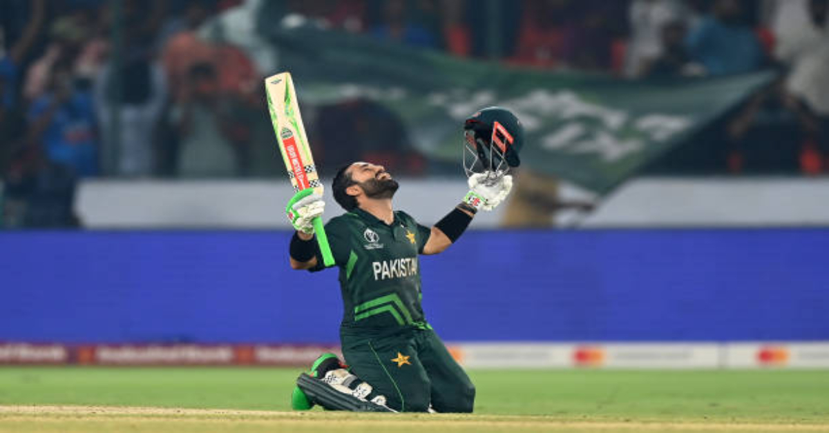 Rizwan 131*, Shafique 113 complete record World Cup chase